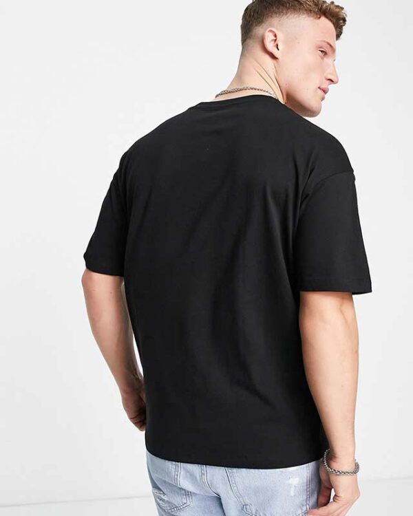 Men's Oversized Black T-shirt