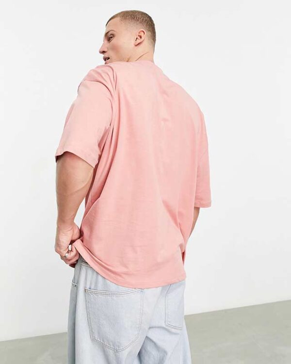 Oversized soft pink